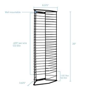 מסך בר-קיימא cd dvd תצוגה עמדה אחסון עם סוג עומד עבור סלון - Product Image 3