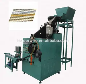 Machine automatique pour la fabrication des ongles, bandes plastiques, v