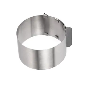 Adjustable Mousse Cake Mold Stainless Steel Round Mousse Ring