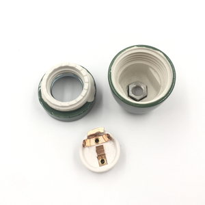 E27 Us lampada a sospensione Base porta porta lampade ad alta temperatura in ceramica e porcellana <span class=keywords><strong>lampadario</strong></span> - Product Image 4