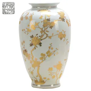 high quality Chinese traditional vintage tall home goods decorative vase for home decor