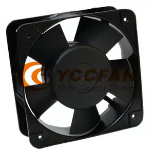 6'' 150mm 1550 110v 115v 220v 380v ac brushless ball bearing axial cooling fan 150x150x50