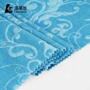 Buon prezzo di ordinazione spazzolato in rilievo panne cielo <span class=keywords><strong>blu</strong></span> tessuto in <span class=keywords><strong>velluto</strong></span> - Product Image 1