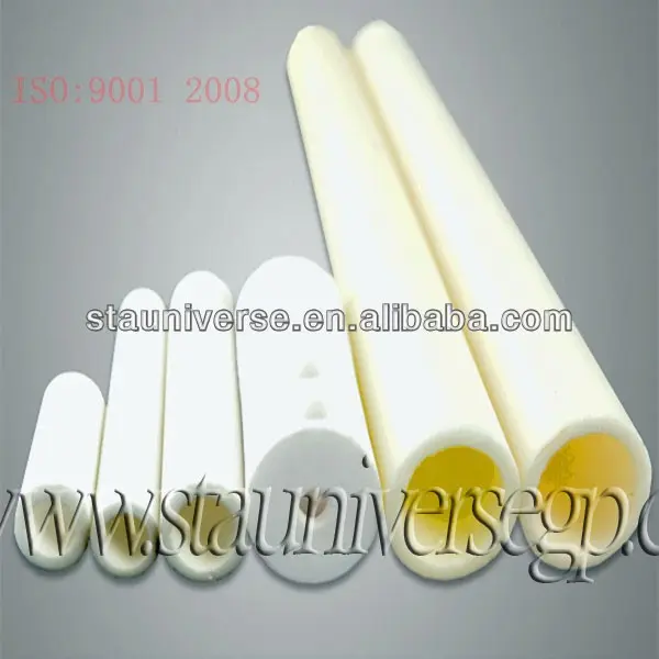 Alumina/zircônia/mgo/bn tubo cerâmico para termopar