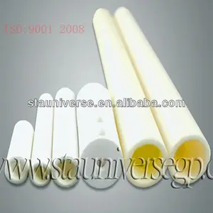 high temperature low price alumina/zirconia/mgo/BN ceramic tube for thermocouple