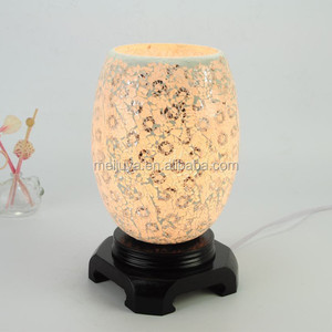 Quemador de cera aromática de vidrio de mosaico eléctrico para decoración turco MA235 - Product Image 3