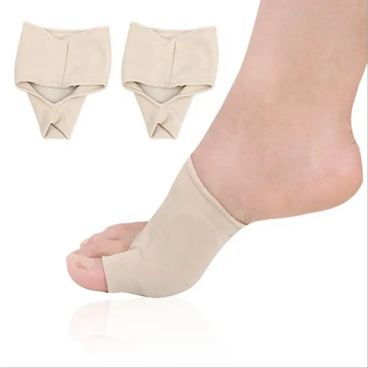 足の親指の痛みを和らげる外反母趾装具外反母趾矯正セパレーター、ジェルパッド付き靴クッションフットケアと保護