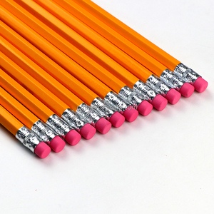 Crayons à <span class=keywords><strong>dessin</strong></span> en graphite sur bois avec <span class=keywords><strong>gomme</strong></span> pour fournitures scolaires - Product Image 4
