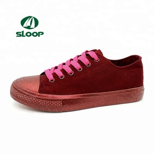 Blank hommes <span class=keywords><strong>toile</strong></span> baskets blanches - Product Image 4