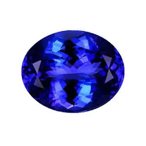 Sri Lanka无处理椭圆形加热天然蓝色蓝宝石宽松宝石宝石珠宝，用于铂金和黄金珠宝定制