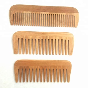 Equipo de peluquería Cepillo de pelo para Barba Cepillo de <span class=keywords><strong>Palma</strong></span>, peines de madera peine de plástico - Product Image 3