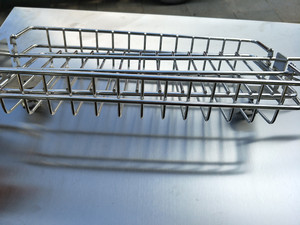 Factory Wholesale Non Stick Stainless Steel <strong>Basket</strong> Bbq Rotisserie <strong>Basket</strong> Fish <strong>Grill</strong> <strong>Basket</strong> - Product Image 6