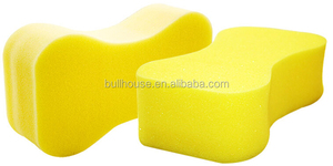 <span class=keywords><strong>Esponja</strong></span> de limpieza para lavar el coche, color <span class=keywords><strong>amarillo</strong></span>, de alta densidad, con múltiples orificios - Product Image 2