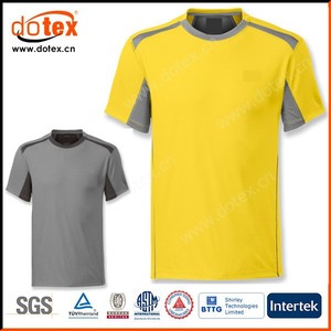 2017 évacuation de l'humidité sèche rapidement fit sport <span class=keywords><strong>homme</strong></span> de tennis t-shirt - Product Image 2