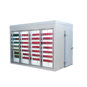 Antifog Glass Door Cold Room For C-store