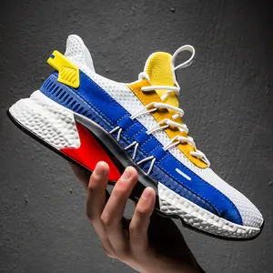 Cina di sport della scarpa da tennis scarpe fabbrica di Personalizzare il proprio logo di marca sportive cuscino d'aria scarpe da corsa per l'uomo