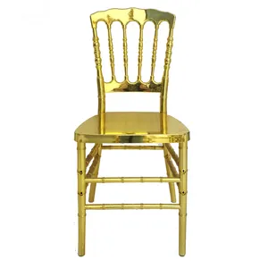 婚礼家具椅子铬完成高光 PP 拿破仑仑椅