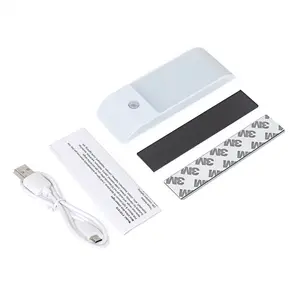 Smart Home LED Nachtlicht PIR Infrarot-Bewegungs sensor USB Wiederauf ladbare moderne Kinder Baby zimmer Korridor Schrank Beleuchtung ABS - Product Image 1