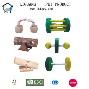 Natural <strong>Wooden</strong> Ladder Suspension Bridge Hamster <strong>Mouse</strong> Rat Rodents Toys - Product Image 5