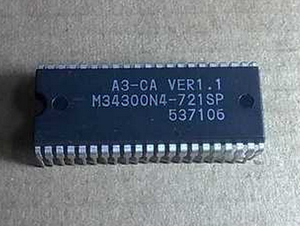 Componente elettronico M34300n4-721sp DIP42 microprocessori TV a colori migliore qualità - Product Image 2