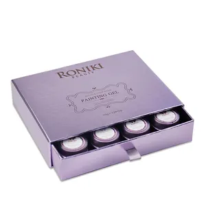 RONIKI OEM Mẫu Miễn Phí 100 Màu Sắc Nail Art Thiết Kế Ngâm Tắt Sơn Gel Polish