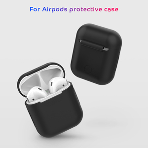 Beauty Silicone Tpu Cover Case Avec Porte-clés Pour <span class=keywords><strong>Airpods</strong></span> 1/2 - Product Image 4