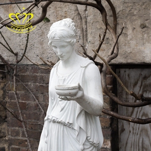 Statue <span class=keywords><strong>de</strong></span> <span class=keywords><strong>femme</strong></span> romaine en marbre sculpté à <span class=keywords><strong>la</strong></span> main jardin extérieur décor à <span class=keywords><strong>la</strong></span> maison jardin extérieur décor à <span class=keywords><strong>la</strong></span> maison Sculpture à vendre - Product Image 3