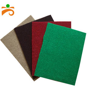 450g/m 2 100% de terciopelo de poliéster no tejida rojo boda alfombra - Product Image 6