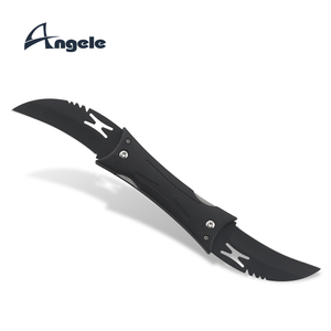 Prodotti di tendenza 2023 nuovi arrivi coltello tascabile 2 in 1 con doppia lama aperta aperta assistita pieghevole Batman Dark Knight