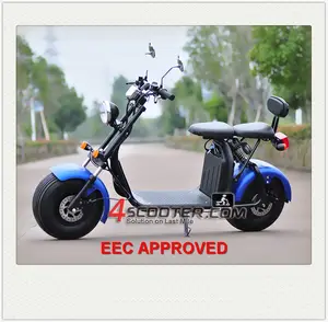 EEC APPROVED electric scooter malaysia price fat tire electric scooter citycoco