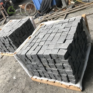 Rắn G684 Đen <span class=keywords><strong>Basalt</strong></span> Cube Đá Sỏi Đá cho Đường Giao Thông Lát - Product Image 2