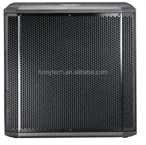 HONY dual 18 polegada baixo alto falante lança, 2x18 ''motoristas com o sub bass speaker cabinet para sistema de som pro áudio