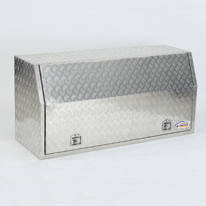 Boîte à outils de camion de stockage entièrement ouverte en aluminium imperméable avec étagère pour <span class=keywords><strong>remorque</strong></span> pick-up BH-X1485382NQ - Product Image 2