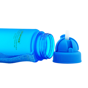 2018 <span class=keywords><strong>Amazon</strong></span> BPA bebé libre de plástico botella de agua potable con paja, taza de entrenamiento para niños 400 ml - Product Image 3