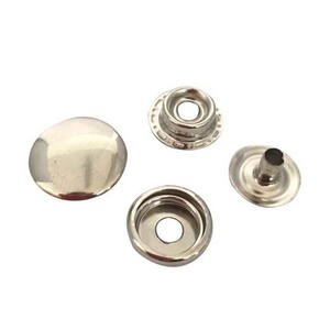 סיטונאי פליז/נירוסטה 9.5mm 11mm מתכת 4 חלקי אטב פרל חודים הצמד כפתורים - Product Image 6