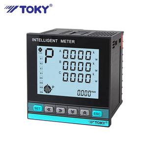 Toky <span class=keywords><strong>3</strong></span> фазы 4 провода многофункциональный счетчик энергии Kwh метр TOKY DS9L/7L - Product Image 2