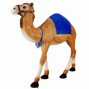 Modern design hand make resin camel statue with custom size and details