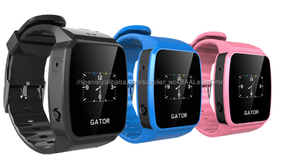 Posición Exacta y geo-cerca de alarma impermeable rastreador gps portátil para niños-Caref reloj sólo por el único agente - Product Image 1