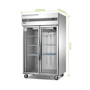 Refrigerador comercial <span class=keywords><strong>de</strong></span> cocina vertical con puerta <span class=keywords><strong>de</strong></span> cierre automático <span class=keywords><strong>de</strong></span> nuevo estilo con <span class=keywords><strong>precio</strong></span> <span class=keywords><strong>de</strong></span> fábrica (HG1.0L2F) - Product Image 5