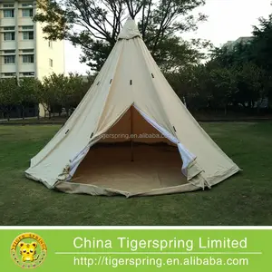 Al aire libre pirámide tienda de lona camping tienda de campaña de Tigerspring