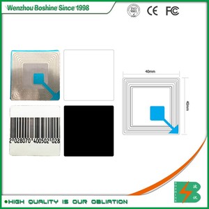 Boshine propia EAS etiquetas congelados/8.2 mhz eas etiqueta para productos cárnicos - Product Image 1