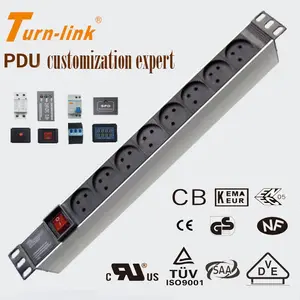 Israel type PDU socket for network server cabinet /rack