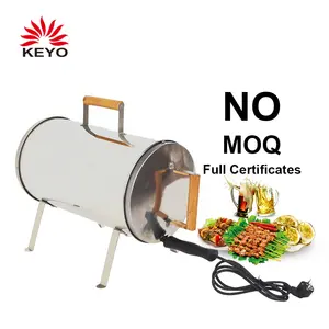 Più alto Livello Per Barbecue Barbecue Barrel Cylinder Senza Fumo Grill Elettrico Interno