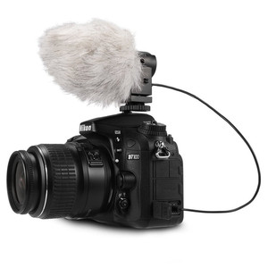 BOYA BY-V01 <span class=keywords><strong>Mini</strong></span> cámara condensador a prueba de viento micrófono para <span class=keywords><strong>Pentax</strong></span> DSLR Cámara - Product Image 5