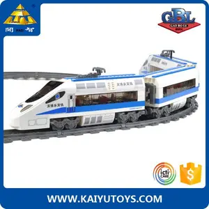 KAZI blok bangunan 415 pcs Cina bangunan magnetik mini kereta