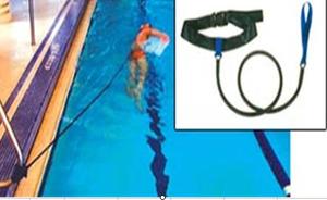 Libenli vendita della fabbrica in lattice di nuoto corde di resistenza con cintura in vita e paracadute