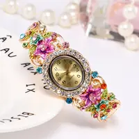Top 77+ flower bracelet watch latest - POPPY