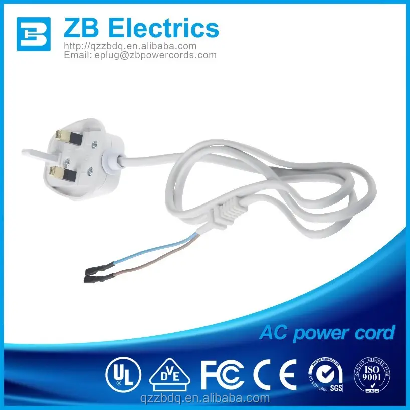 Us eu au uk stecker netz kabel mit handsc halter, AC kabel UK stecker