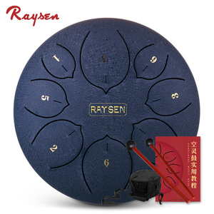 Tamaño pequeño 8 ''Acero <span class=keywords><strong>Zen</strong></span> Handpan Mini Bugle Tongue Drum para la venta - Product Image 6