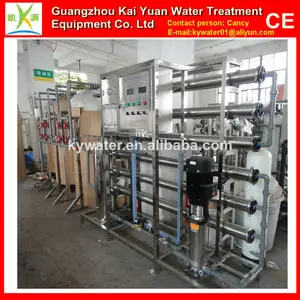Aqua 3000l/h automático de purificação de ro comercial pura de água portátil máquina de destilação
